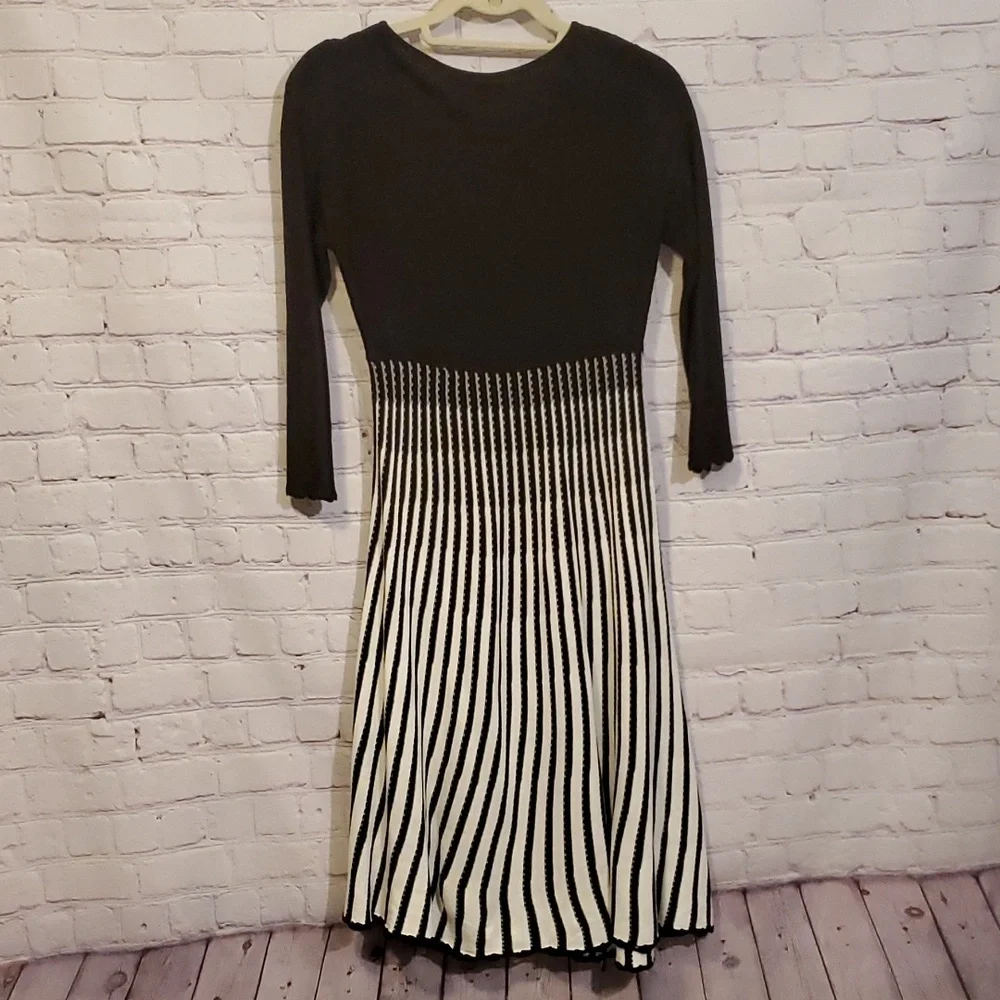 Calvin Klein Knit A-Line Midi Dress - Picture 6 of 7